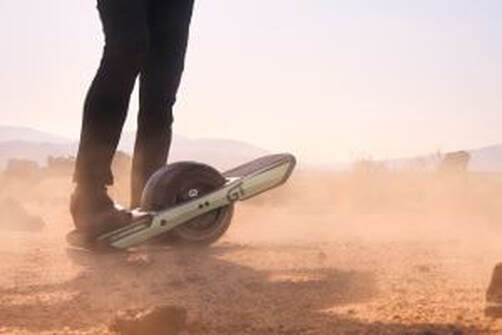 Picture of a One-Wheel-Skateboard 