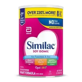 Picture  of Recalled Similac Baby Formula