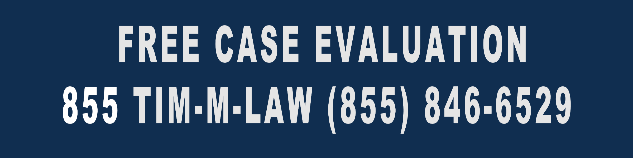 Free case evaluation ad by Nashville slip and fall lawyer