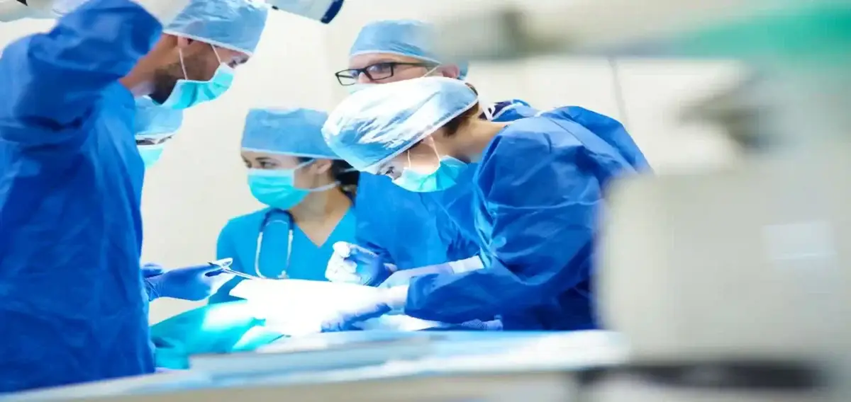 Team of cardiologist minimally invasive cardiology transcatheter closure treatment for patent foramen ovale PFO defects with occluder, using a endovascular procedure with cardiovascular imaging system
used in Nashville Surgical Error Lawyer
