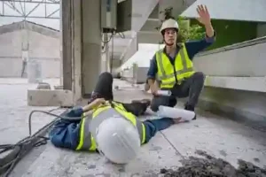 Worker injured badly in a Nashville construction accident who will need to hire a Nashville construction accident lawyer,