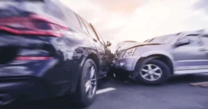 Nashville rideshare accident lawyer meets with client after rideshare accident