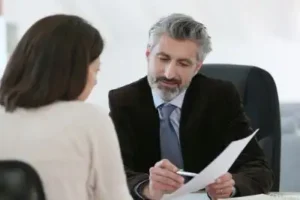 Neonatal sepsis injury lawyer meets with client whose child suffered neonatal sepsis negligence