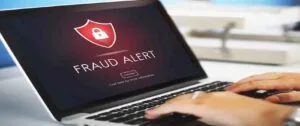 fraud alert of computer screen used in Broadmark Class Action Lawsuit.