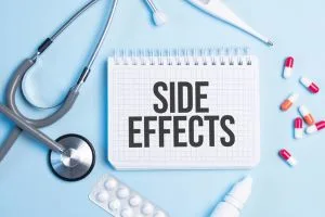side effects on blue in black used in Biozorb Lawsuit
