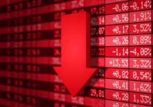 very red tick with arrow going down to show losses in DoubleVerify class action lawsuit