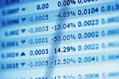 stock ticker white background blue foreground used in Lockheed Martin Lawsuit