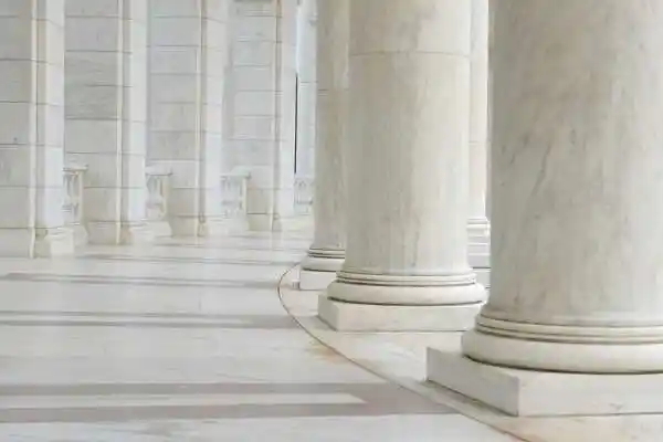 Pillars in a Hallway used in Securities Class Action Lawsuits