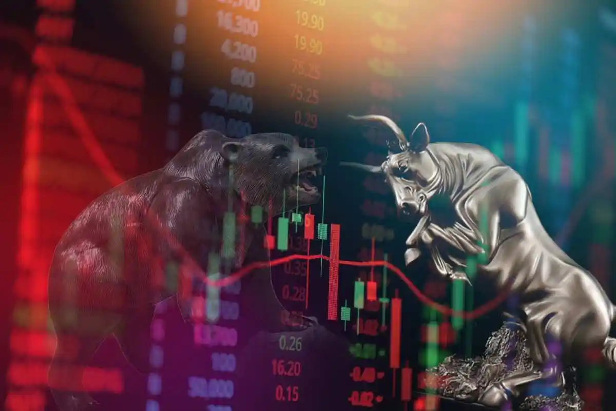 stock market bull vs bear graph stock market graph trading investment financial stock exchange financial stock graph chart business crisis crash loss grow up gain profits win up trend bullish bearish used inTop Internal Controls for Fraud Prevention