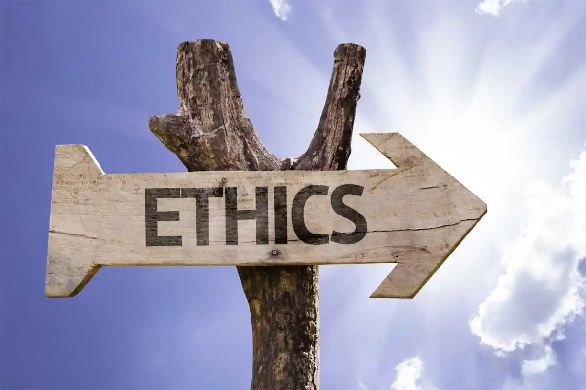 Ethics of arrow attached to tree stub pointing righ used in Preventing and Detecting Accounting Fraud: An Authoritative and Painstaking Investor Guide [2025]