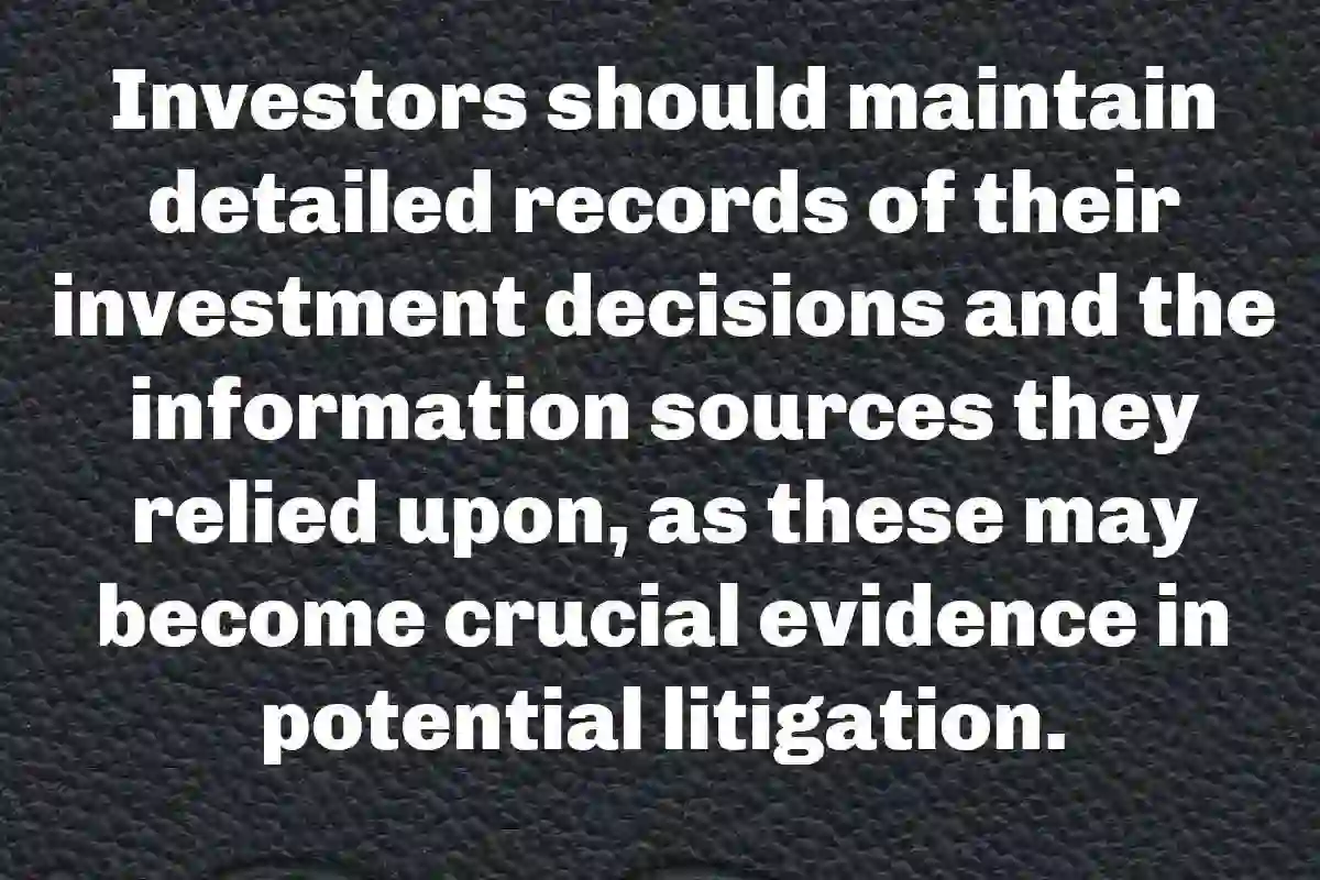 Black background white forground on investror records used in Discrepancies in Financial Records