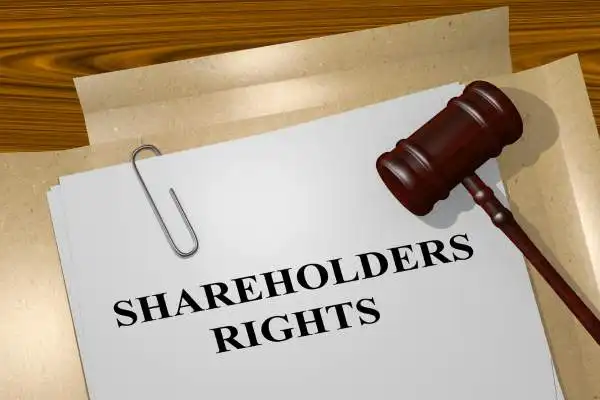 shareholder rights on white paper, used in baxter class action lawsuits