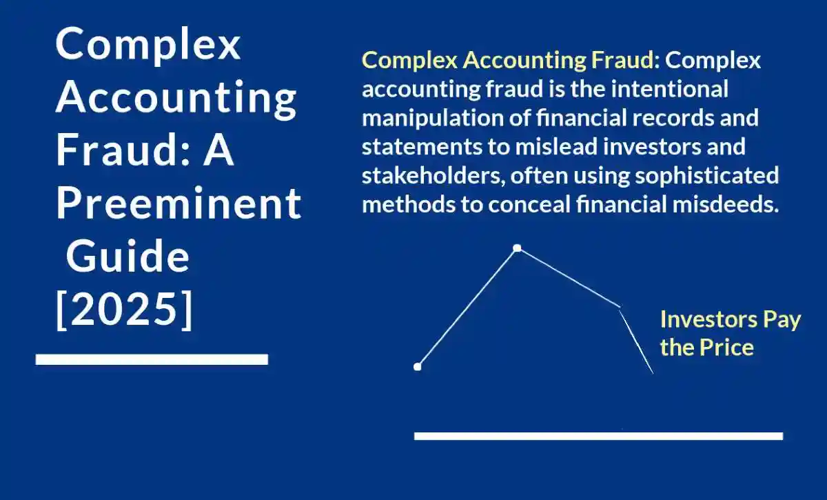 LAW FIRM AD USED IN Complex Accounting Fraud