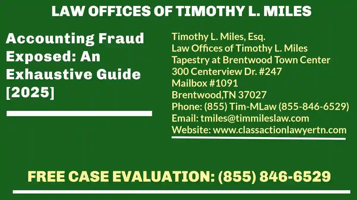 Accounting Fraud Exposed