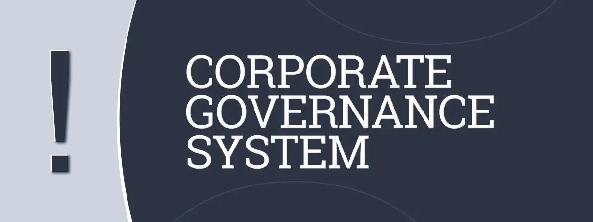 corporate governance system on black in white used in What Is an Accounting Misstatement? used in False and Misleading Financial Statements