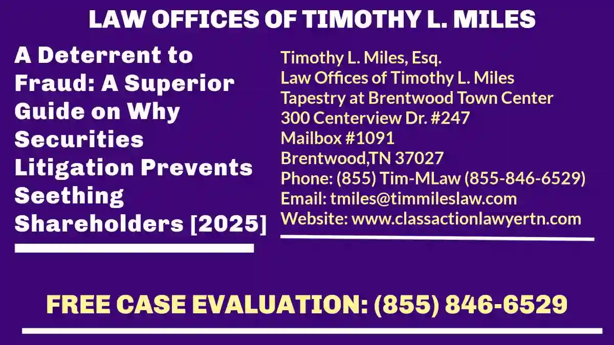 add for law office free case evaluation used in Deterrent to Fraud