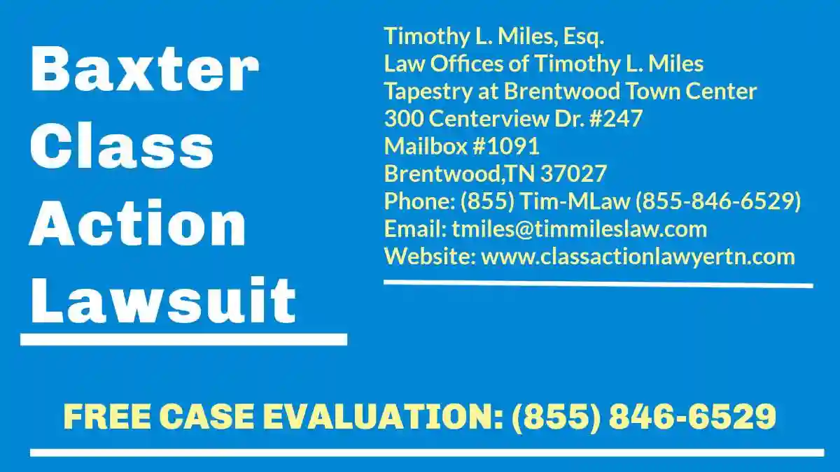 Baxter Class Action Lawsuit