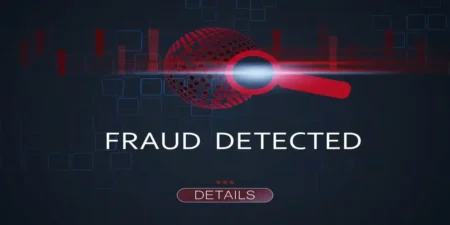 Fraud alert, splash screen for devices. Illustration used in James Hardie Class Action Lawsuit
