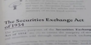 Exchange Act of 1934 used in Accounting Fraud and Internal Controls