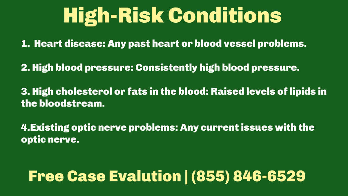 high risk condition used in Zepbound Vision Problems