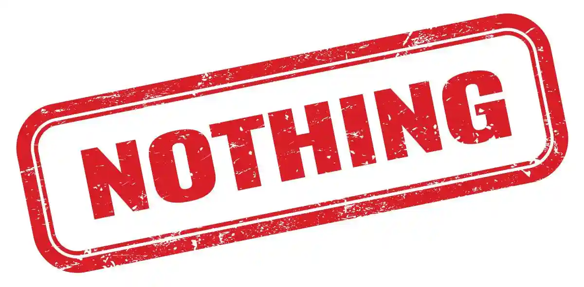 NOTHING red grungy rectangle stamp sign. used in Dupixent and Cancer Risk