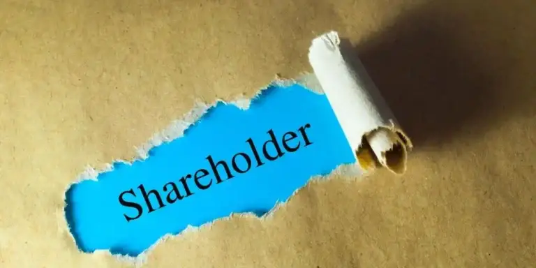 torn paper with word shareholder used in Primo Brands Class Action Lawsuit