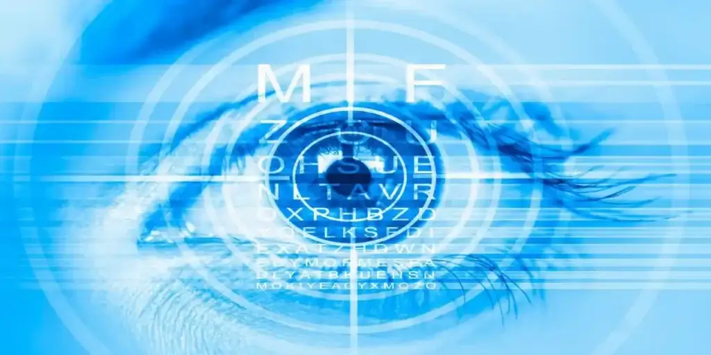 view of blue eye up close and used in Trulicity and NAION