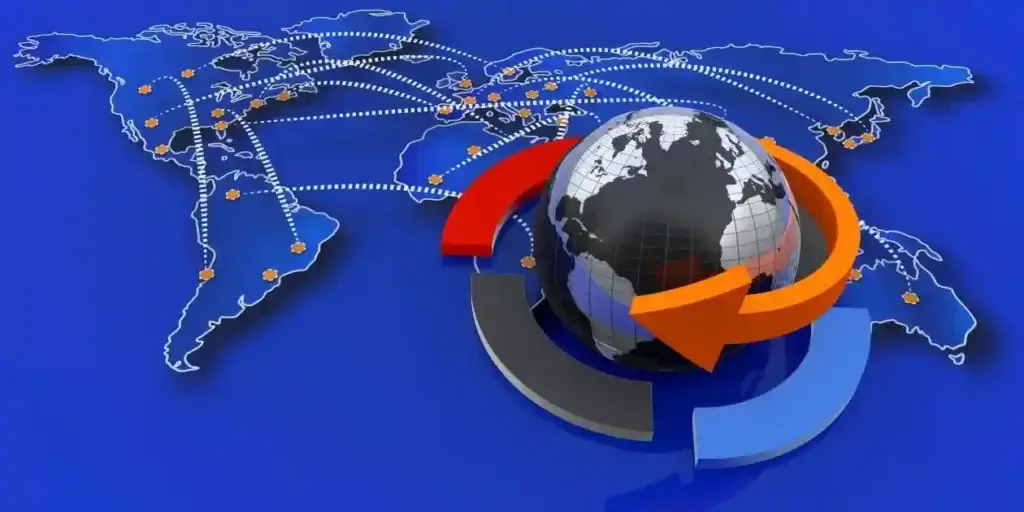 Globe with business arrows used in Skye Bioscience class action lawsuit used in Skye Bioscience Class Action Lawsuit