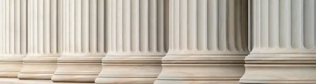 Pillars and stairs white marble. Classical columns in a row. Athens Greece Academy neoclassical building entrance colonnade. used in Saxenda Vision Loss Lawsuit Update