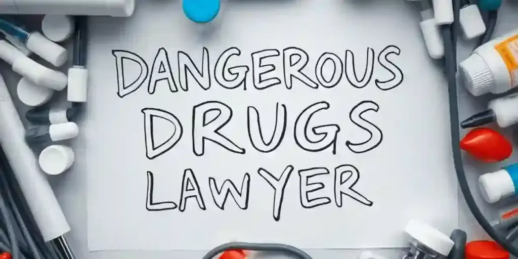 Dangerous Drugs Lawyer in black on white background used as feature image in Dupixent Cancer Lawsuit