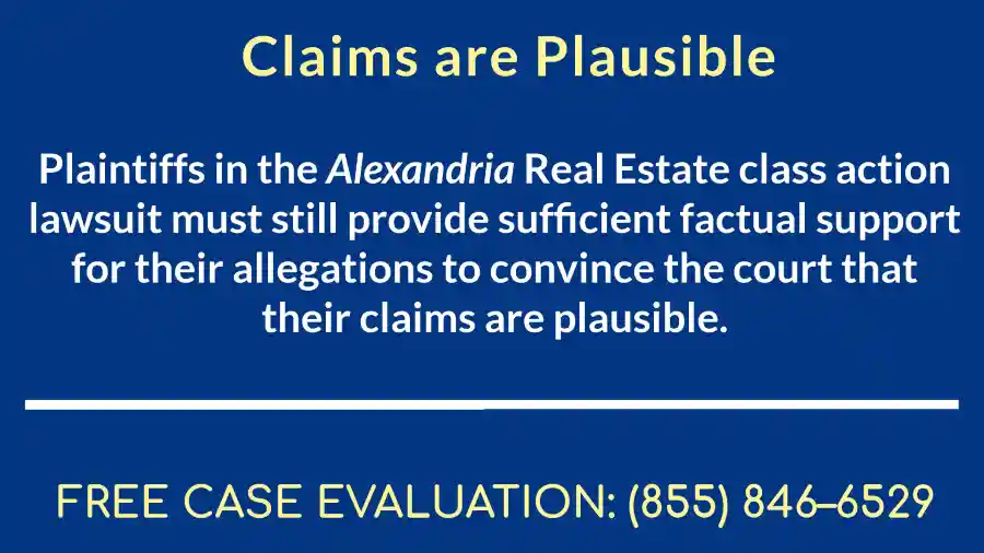 Alexandria Real Estate Class Action Lawsuit