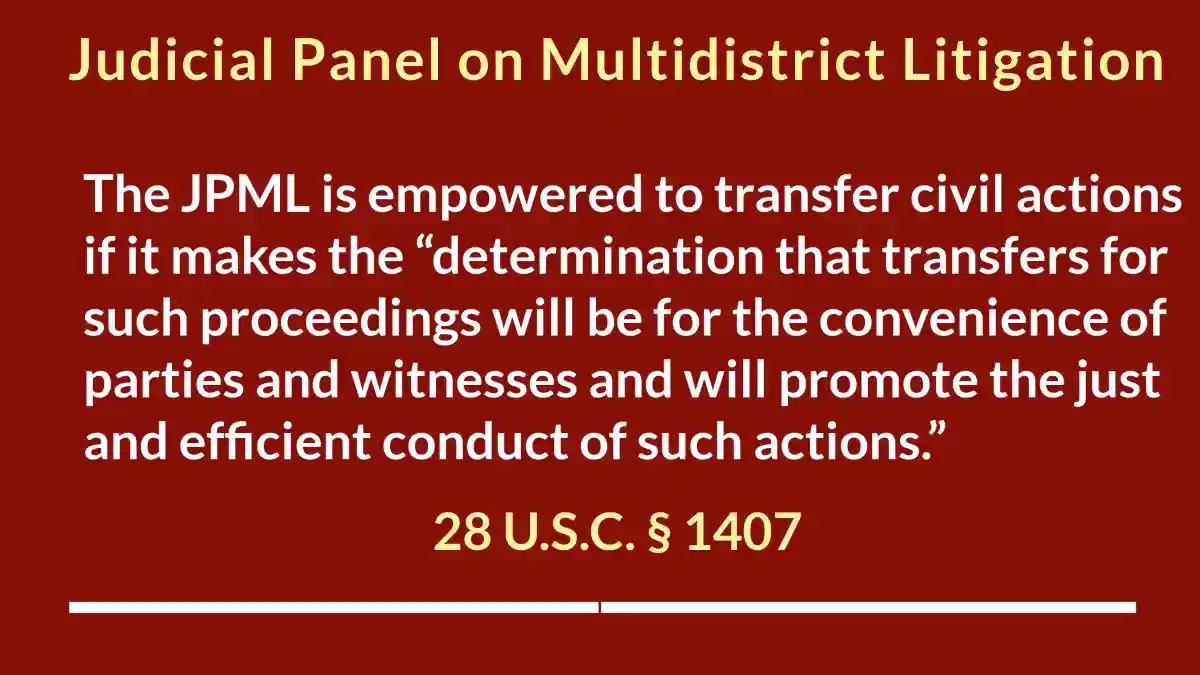 Judicial Panel on Multidistrict Litigation