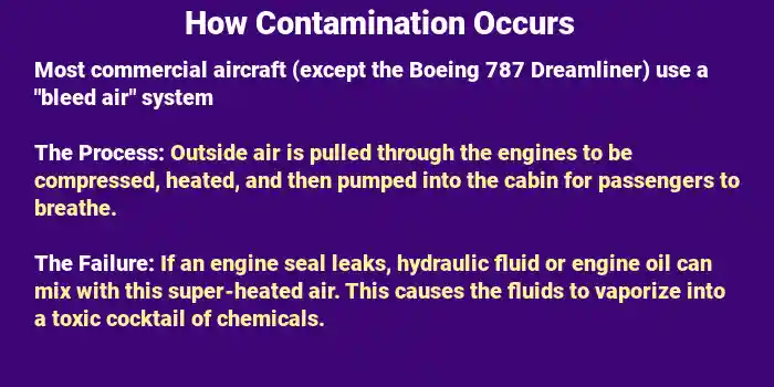 attorney chart or how Toxic Fumes in an Airplane occur