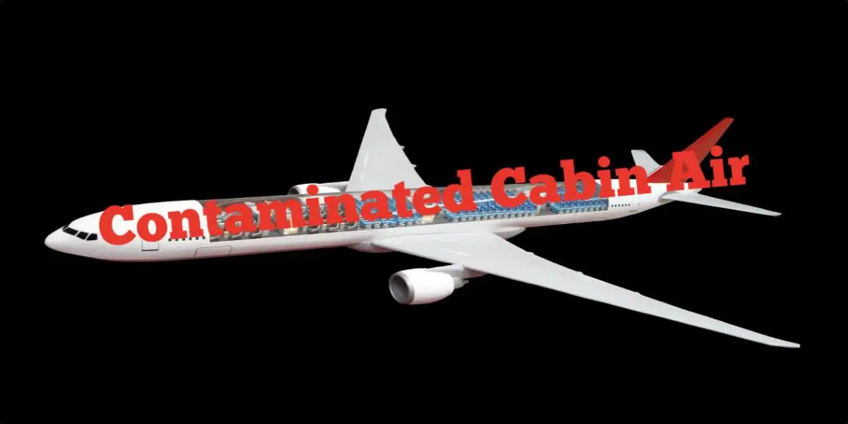 airplane with view of top off showing how toxic air can enter cabin in Airbus Toxic Air and Fune Events