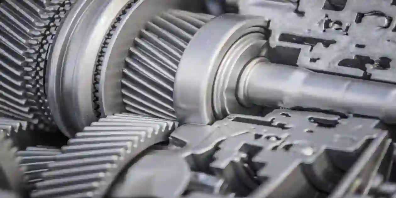 picture of new silver transmission used in GM Transmission Problems
