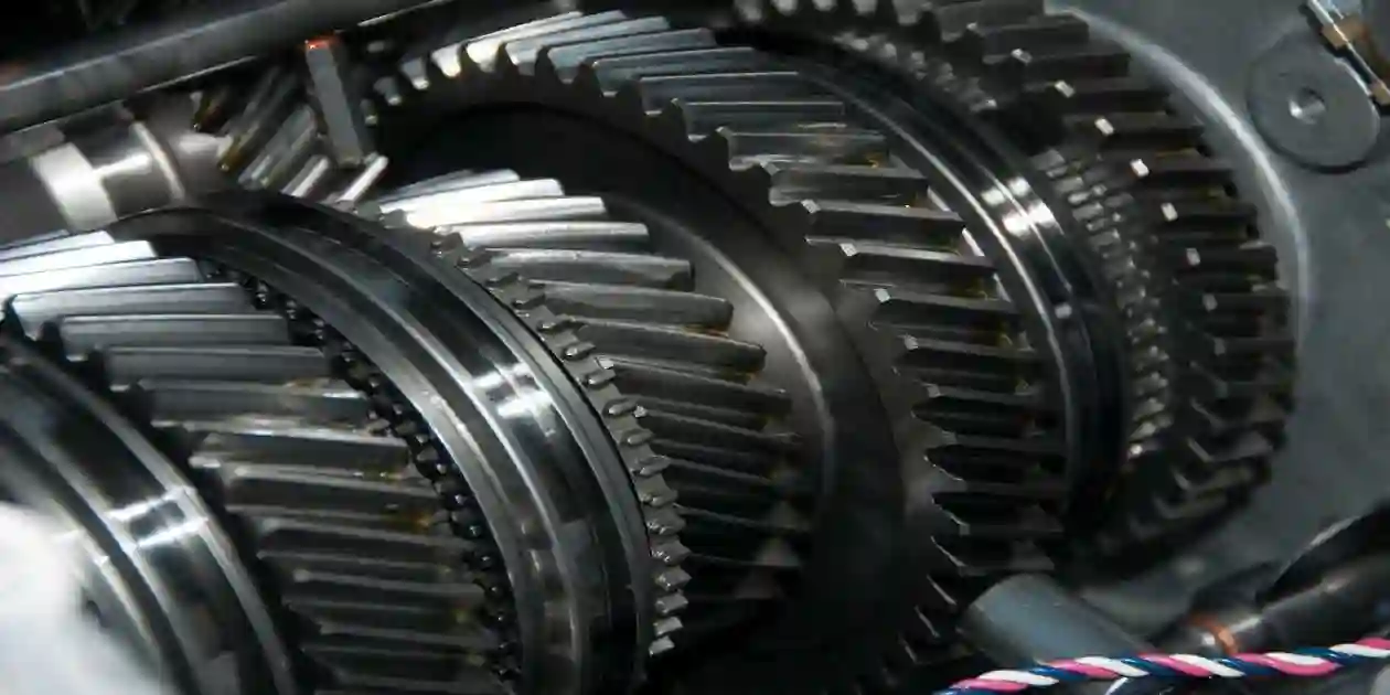 new black transmission on blue shelf used in GM Transmission Lawyer