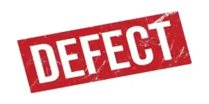 Defect in white on a red background used in GM Transmission Lawsuit Update