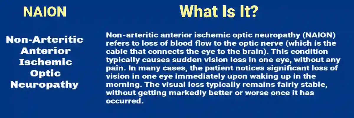 atty perpared "What Is NAION" with definition used in Zepbound and NAION