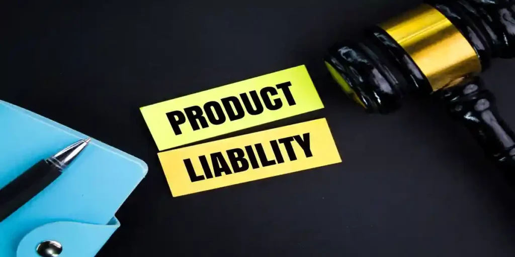 product liability on yellow note on black background used in used in Social Media Addiction Lawyer in Tennessee
