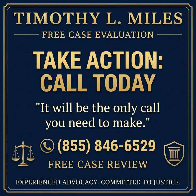 attorney and top 25 mass tort lawyer timothy l. miles add for free case evaluation used in Dexcom recall lawsuit