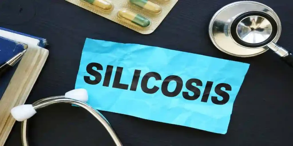 Conceptual photo showing printed text Silicosis used in Silicosis Lawsuit Update
