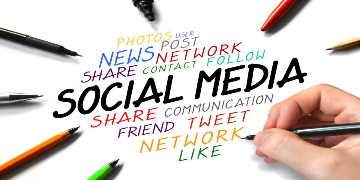 social media word cloud used in Nashville Social Media Lawyer