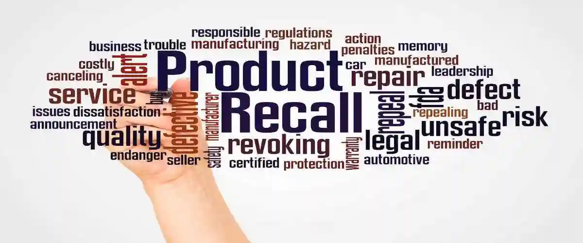 product recall word cloud