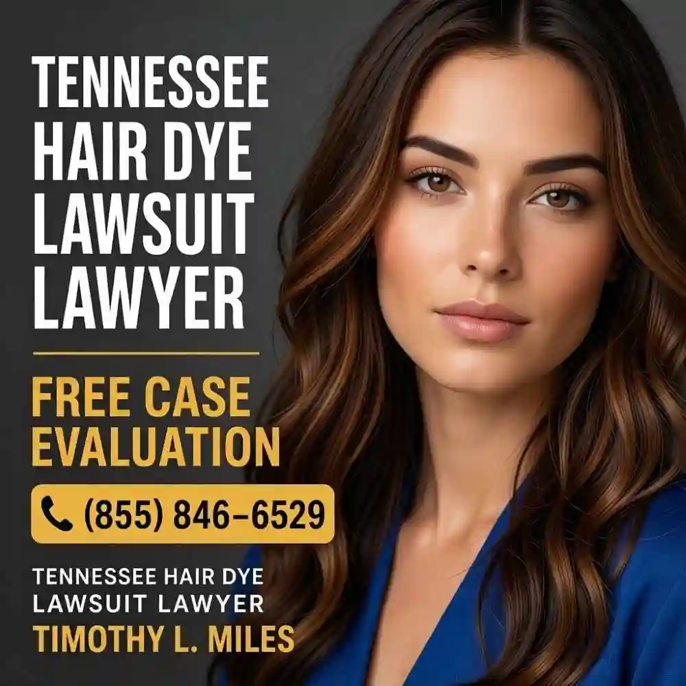 attorney and top 25 mass tort lawyer timothy l. miles add for free case evaluation used in hair dye and cancer