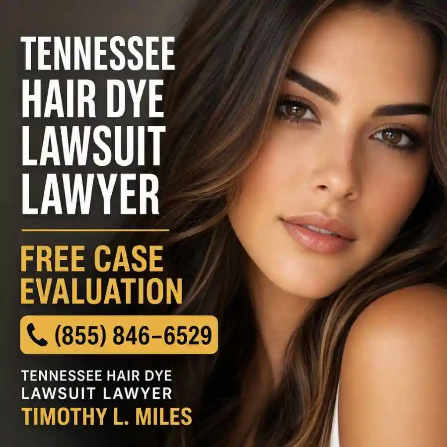 attorney and top 25 mass tort lawyer timothy l. miles add for free case evaluation used in hair dye and cancer