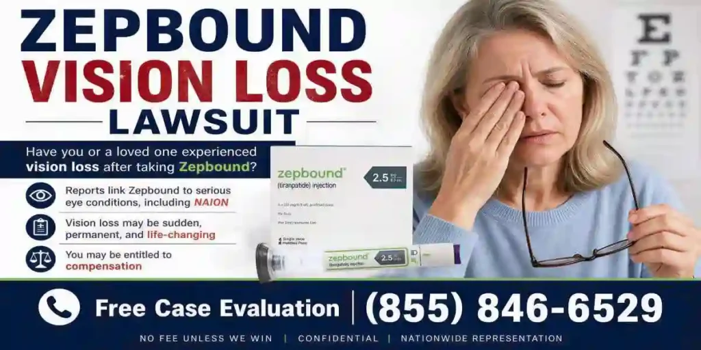 Zepbound vision loss lawsuit atty add
