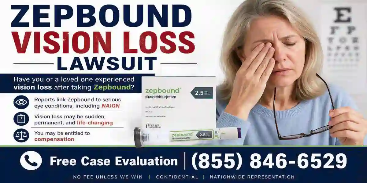 Zepbound vision loss lawsuit atty add