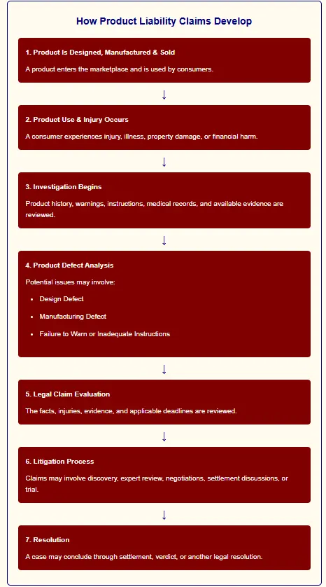 PRODUCTS LIABILITY TIMELINE USED IN Hair Dye Lawyer in Tennessee