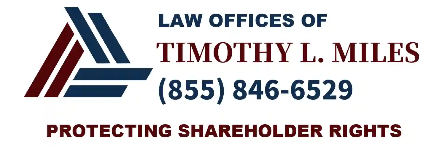 logo law offices timothy l. miles used in Understanding Securities Litigation