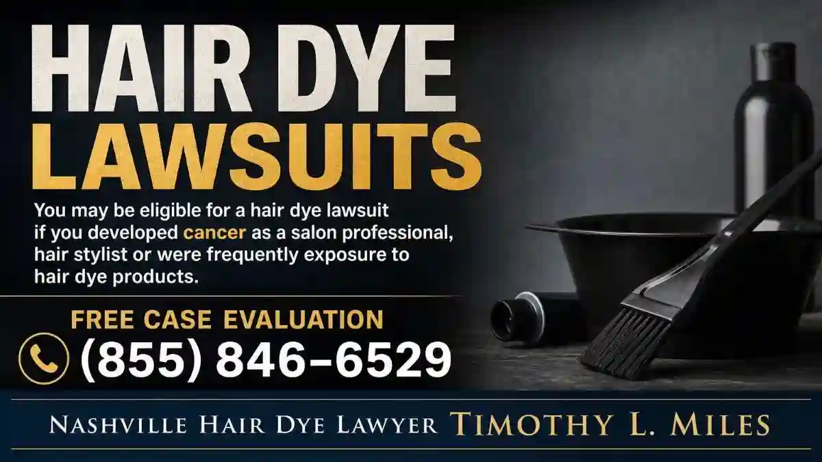 attorney add for hair dye lawsuits who qualifies and compensation